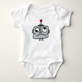 Robot Jeanie Baby One-sie Baby Bodysuit Strampler