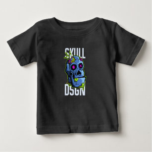 Robot-Kopfdarstellung Baby T-shirt