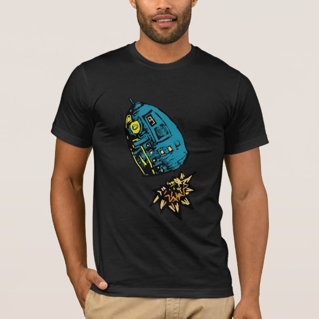 Robot Launch T - Shirt (Vorderseite)