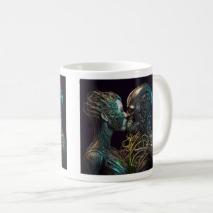 Robot Liebe Classic Tasse, 11 oz Kaffeetasse
