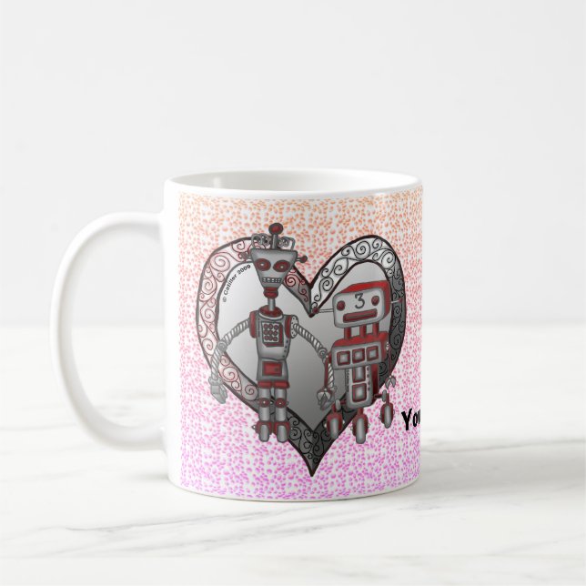 Robot Love Tasse  (Links)
