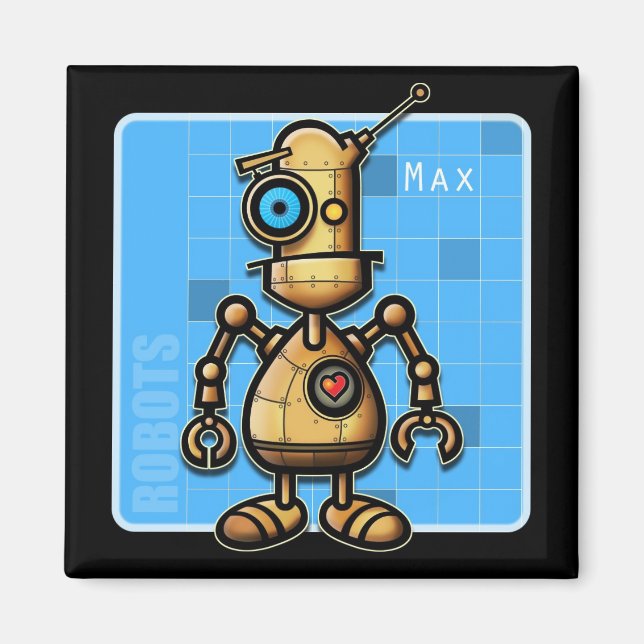 Robot Max-Magnet Magnet (Vorne)