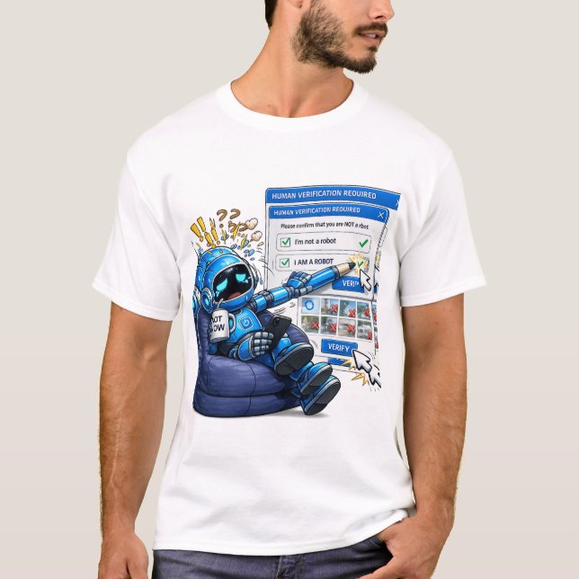 ROBOT MEMES T-Shirt (Vorderseite)
