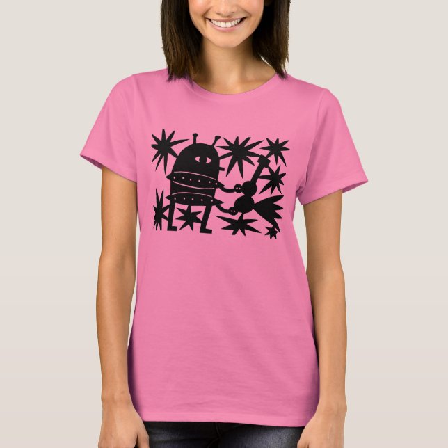 Robot Musician T-Shirt (Vorderseite)