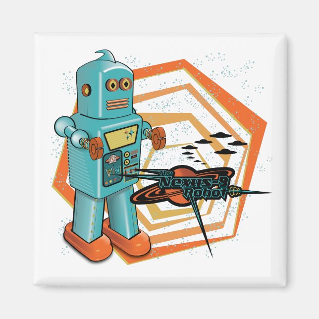 Robot O'Rama Magnet (Vorne)