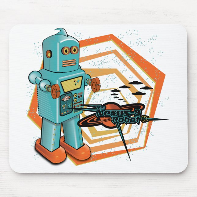 Robot O'Rama Mousepad (Vorne)
