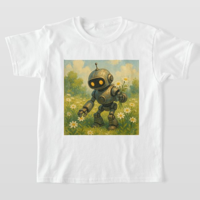 Robot Picking-Blume T-Shirt (Ablage )