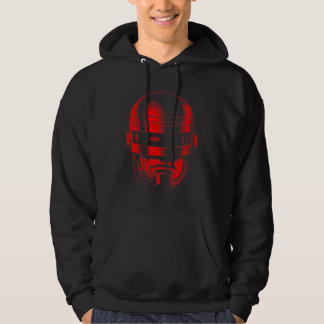 Robot Polizist Helmet Hoodie