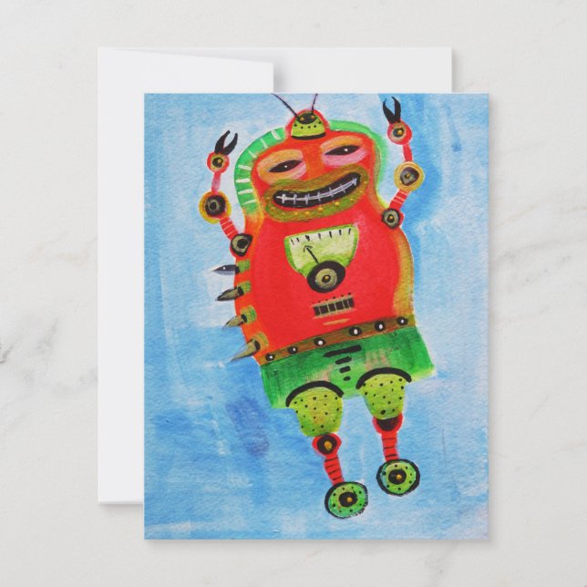 ROBOT POP ART (Vorderseite)