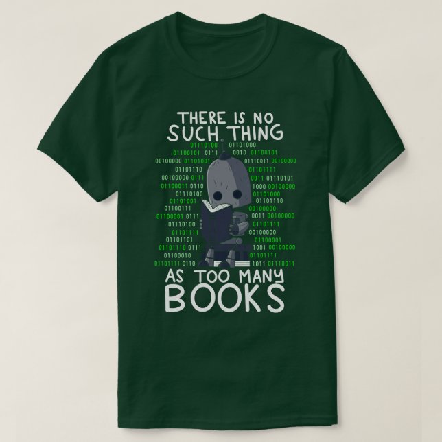 Robot Reader T-Shirt (Design vorne)