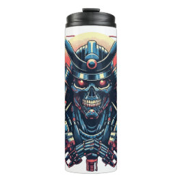 Robot Samurai Thermosbecher
