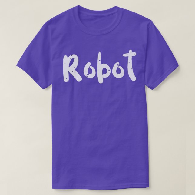 Robot - Science Redewendungen Premium T-Shirt (Design vorne)