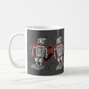 Robot Sieben Tasse