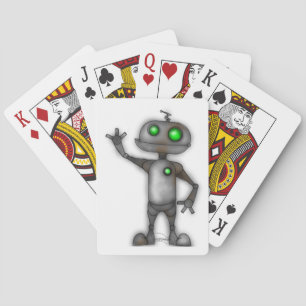 Robot-Spielkarten Spielkarten