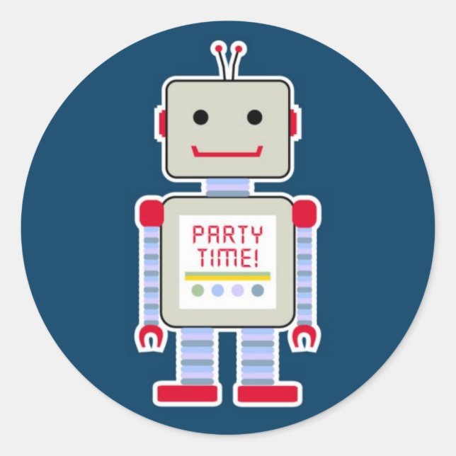 Robot Stickers (Vorderseite)