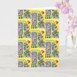 ROBOT SUCHT NACH LIEBE HERZEN VERANSTALTUNG MASCHI KARTE