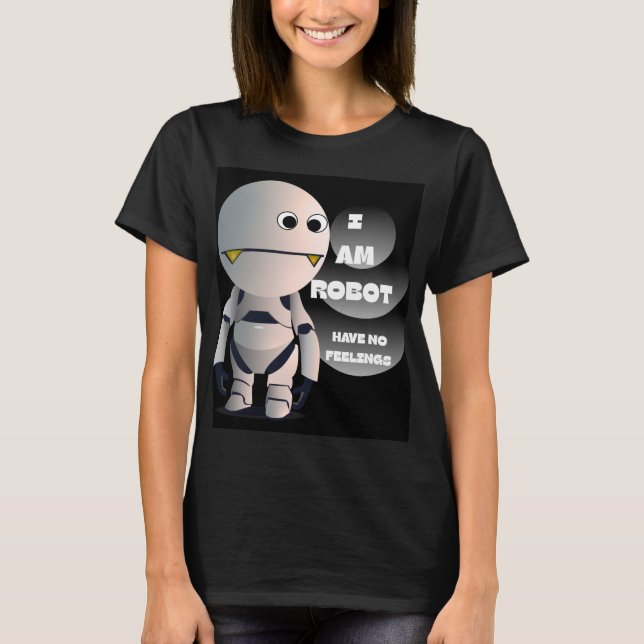 Robot T Shirt (Vorderseite)