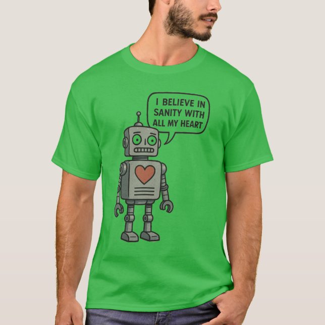 Robot T-Shirt (Vorderseite)