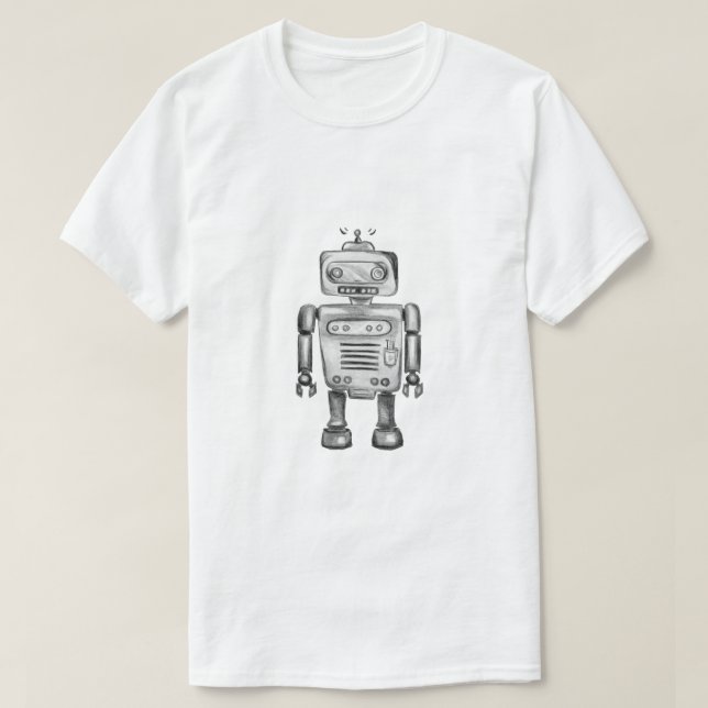 Robot T - Shirt (Design vorne)
