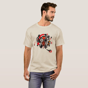 Robot T - Shirt Robotics Engineer Club Design Cool