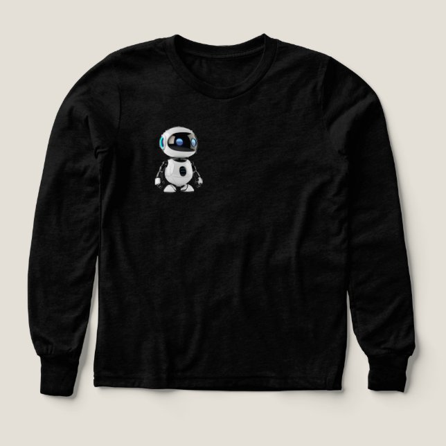 Robot T-Shirts für Kinder (Design Vorderseite)