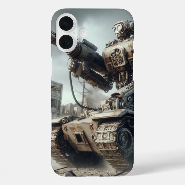 Robot Tank Case-Mate iPhone Hülle (Rückseite)