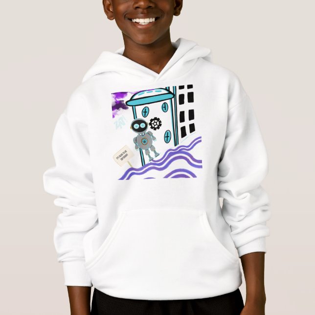 Robot tee kids droid scfi (Vorderseite)
