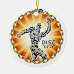 Robot Thrower #2 Keramikornament
