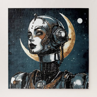 Robot Woman III Puzzle