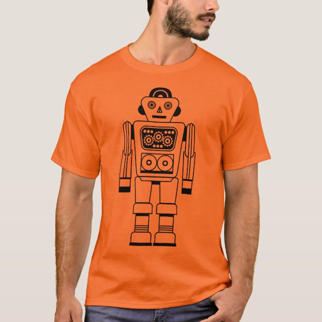 Roboter 200423(02) T-Shirt (Vorderseite)
