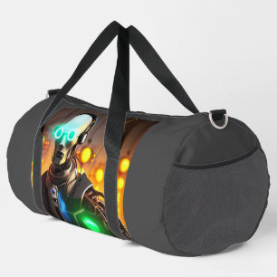 Roboter-2-Duffettasche Duffle Bag