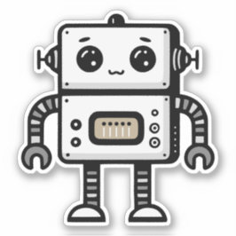 Roboter Aufkleber