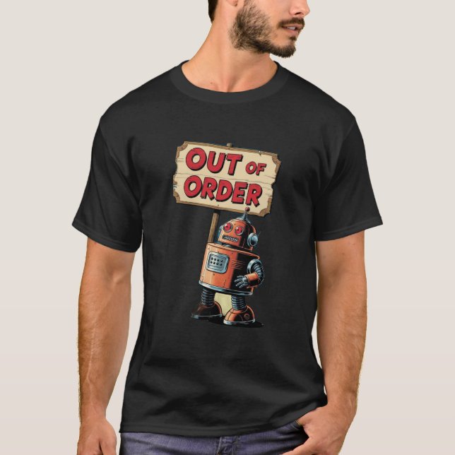 Roboter aus den 1950ern T-Shirt (Vorderseite)