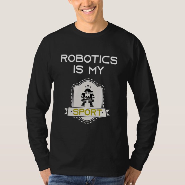 Roboter-Automatisierungstechniker T-Shirt (Vorderseite)