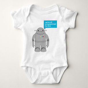 Roboter Baby Strampler
