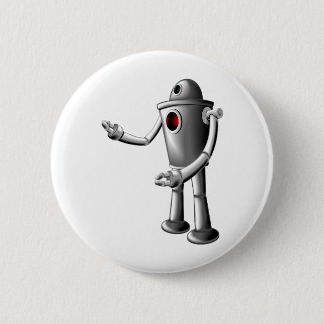 Roboter Button (Vorderseite)