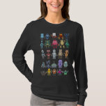 Roboter Collection Science Technology Roboter T-Shirt<br><div class="desc">Roboter Collection Science Technology Robots. Roboter Lover Robotics Kids.</div>