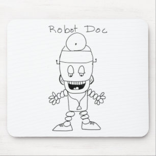 Roboter-Doktor Mousepad