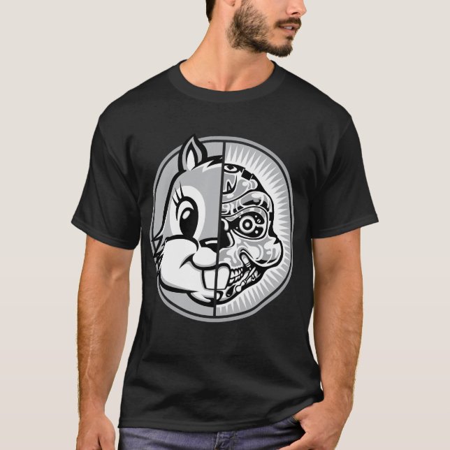 Roboter-Eichhörnchen T-Shirt (Vorderseite)