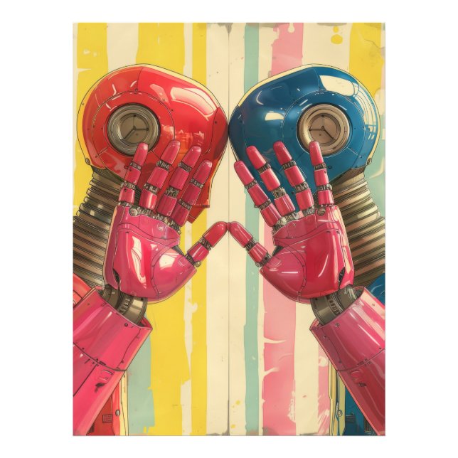 Roboter Fotodruck (Vorne)