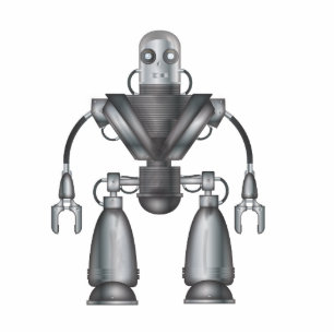 Roboter Fotoskulptur Magnet