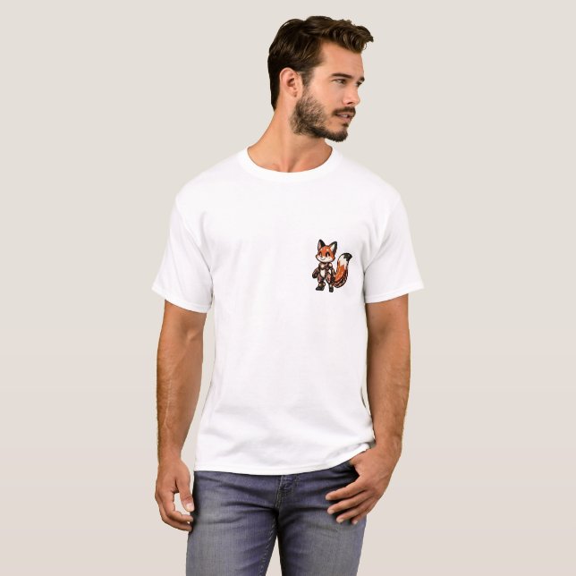 Roboter Fox T-Shirt (Vorne ganz)