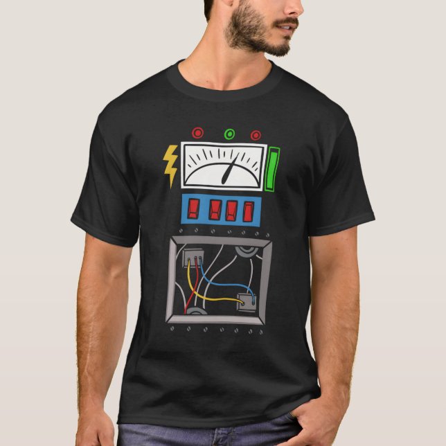 Roboter für einen Robotik-Nerd T-Shirt (Vorderseite)