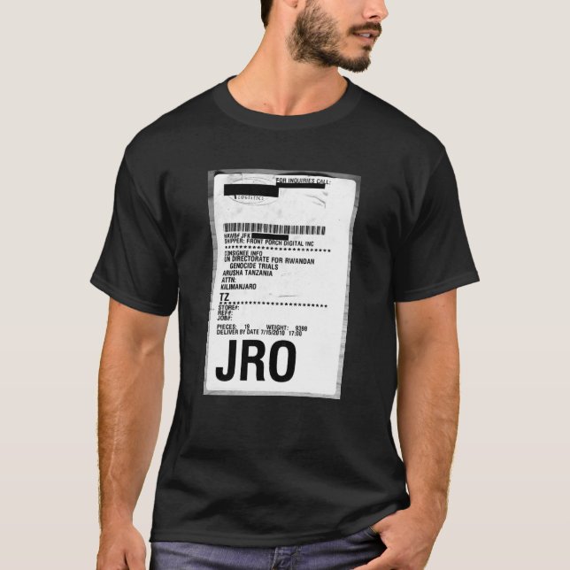 Roboter für Gerechtigkeit T-Shirt (Vorderseite)