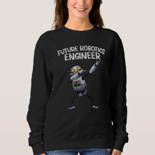 Roboter für Männer Robotertechnik für Frauen Sweatshirt
