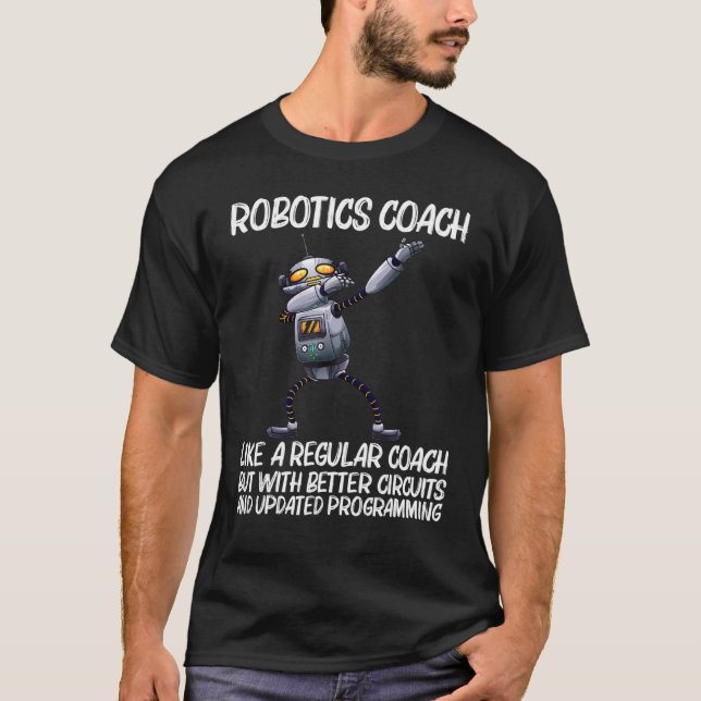 Roboter für Männer Robotertechnik für Frauen T-Shirt (Vorderseite)