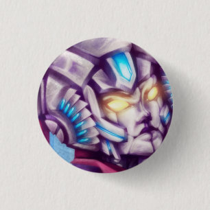 Roboter-Gallonen-Button Button