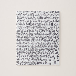 Roboter-Genom 001 Puzzle