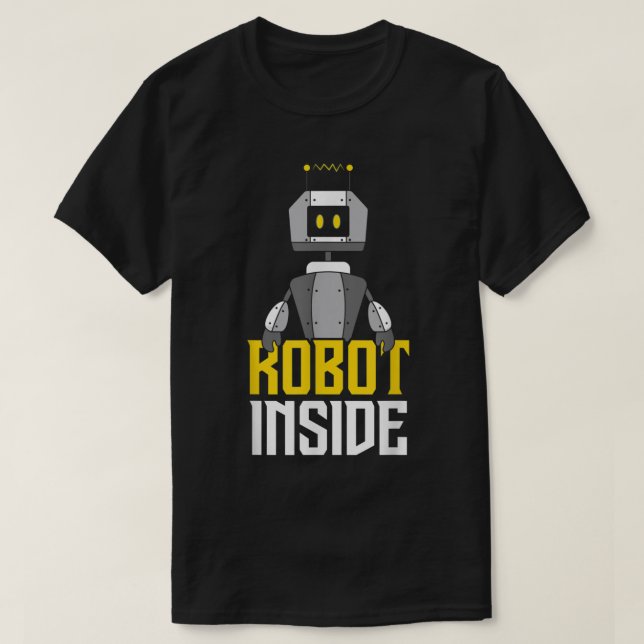 Roboter InsideRobotics EngineeringRobotics Technic T-Shirt (Design vorne)