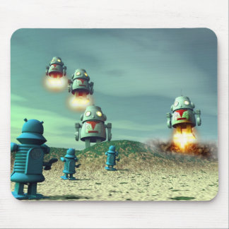 Roboter-Invasion von über V2 Mousepad
